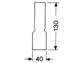 DHR Lamp Glass 10 Ligne 130mm