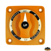 Trem L0610851 - Battery Switch Mini 300A 0–1–2 Both