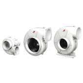 Johnson Pump 80-47421-01 - AirV 4-750 Flex Mount 12V Radial Blower for Engine Room Ventilation