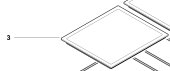 Isotherm SGC00169AA - Big Lid with Gasket (345x345 mm) for BI75 Built-In Refrigerator/Freezer
