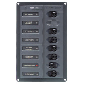 BEP Marine 900-ACM6W - Circuit Breaker Panel AC 230V Vertical