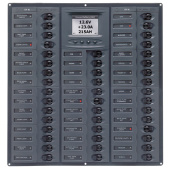 BEP Marine M44-DCSM - Millennium Series DC Circuit Breaker Panel With Digital Meters 44SP DC12V