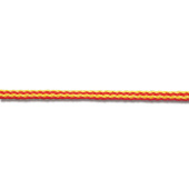 Trem Palau Levilene 16-Plait Floating Braided Yellow/Red Rope 6-8 mm, 200 m