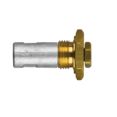 Tecnoseal Isotta Fraschini Zinc Pencil Anodes with Brass Plugs – M18x1.5 & M24x1.5