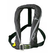 Plastimo Black Lifejacket Pilot 165N Automatic With Safety Belt