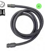 Steyr 2206318-0 - Cable for Engine Preheating Device 2 m