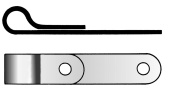 Forespar F301008 - TES-1 Stainless Steel Terminal Eye Strap