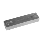 Tecnoseal Rectangular Zinc Trim Tab Anode 190x50x25 mm