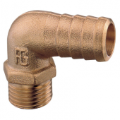 Guidi Brass Hose Adaptor 90° Male 3/8