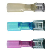 Plastimo P204628 - Heatshrink Fully Insulated Female Connector Red Ø6,3mm For Cable 0,5-1,5 mm²
