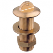 Guidi Thru-Bilge Outlet, Yellow Brass, BSPP