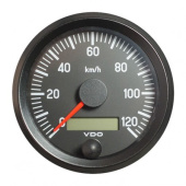 VDO 437-035-002C - Cockpit International Speedometer 120 Km/h 80mm 12-24V