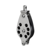 Antal S0602 - Stainless Steel 316 Block Series 65, Ball Bearing, Single Block + Becket