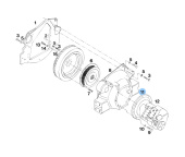 Vetus STM4028 - Adaptorplate SAE7 P4 PRM160