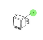 Nanni Diesel 970300715 - 12V 75A Bosch Relay for Electrical System