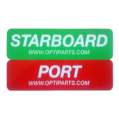 Optiparts EX6018 - Port and Starboard Sticker