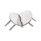 Hinge Stud Welded Reversed ROCA Stainless Steel – Concealed Bolted Connections for Stylish Yacht Furniture