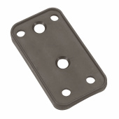 Barton N02170 - Single Stand Up Block with Soft Plastic Spring Size 2 35mm – Plain Bearing, Ø35mm Sheave, Max Rope 8mm