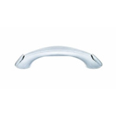 Attwood Vinyl Handrail with Integrated Screw Cover - White