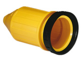 Marinco 7715CRNXPK - 32A Weatherproof Cover With Threaded Ring Yellow (Export Version) 