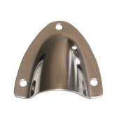  Stainless Steel Midget Shell Vent 40X44X10 mm