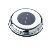 Allpa Stainless Steel Solar Power Ventilator, ±20m³/H, Rechargeable Battery And Switch, Air Intake/Extraction