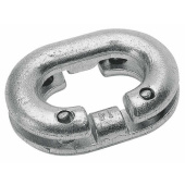 Plastimo Galvanised Steel Chain Joining Links (Pack of 2)