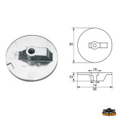 Trem L8143122 - Anodes For Engines Mercury-Mercruiser