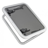 Plastimo 63882 - Hatch T03 291X236 Grey Glass SAT SP15