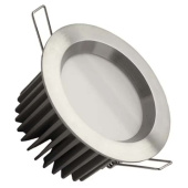 Casolux Lilleholm Downlight 105 Stainless Steel 8W 550MA 2700K