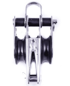 SeaSure 00.35 25 mm Plain Bearing Treble Mini Block with V-Jammer and Becket