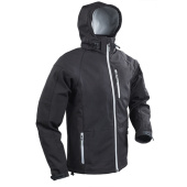 Plastimo 66032 - Softshell Hooded Jacket, Man, Black. Size L
