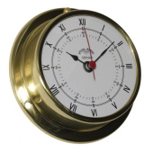 Altitude Quartz Clock Brass Ø97 mm