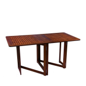 Teak Foldable Table Miami 145x78x72 cm
