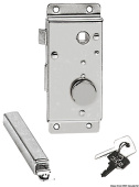 Osculati 38.132.20SE-30 - Door Lock Ch.Br Left Ext 30mm