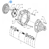 Vetus VFP01646 - Flywheel Assembly