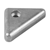 Tecnoseal 00717AL - Volvo Penta Triangle Anode Plate For SX, DPX, XDP-B