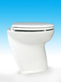 Jabsco 58220-3012 - Deluxe Flush Electric Toilet Sea Or River Water Flush Soft Close Models, 12 volt dc