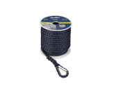 Talamex Polyester 3-Strand Anchor Line Black 12mm 30m