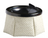 Marine Business Windproof Ashtray Rattan Beige