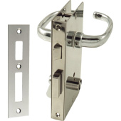 Plastimo 415928 - Mortise latches - 1 use. Lock 133x70x15 BC SQR7 left