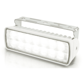 Hella Sea Hawk XLR LED 9-33V - Spreadlight, White Light, White Housing