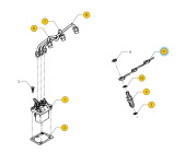 Vetus STM3958 - Pipe Fuel Return M3.09