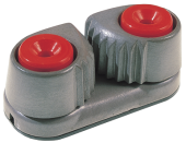 Allpa Aluminum Ball Bearing Cleat Without Eyestrap For Line Ø5-14mm, Hole Distance 37mm