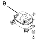 Isotherm SBA00051DA – Secop BD1.4F Micro Compressor for BI29(II)/BI41(II) Dual Refrigerator