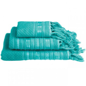 Marine Business Santorini Aqua Anchors Towel Set (33x50; 50x100; 70x140cm)