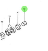 Nanni Diesel 970303681 - Sea Water Pump Coupling for 4.110HE Engines