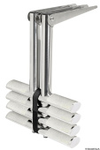 Osculati 49.552.14 - DIVER telescopic ladder 4 steps white