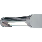 Prebit 22173109 - LED Under Cabinet Light UB02-3, 150mm, Shiny Gold, Warm White, Max. 3W, 10-30V DC, With Dimmer, Wall Bracket