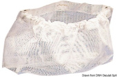Osculati 20.175.24 - Storage Pocket White Sail Fabric 240 x 390 mm